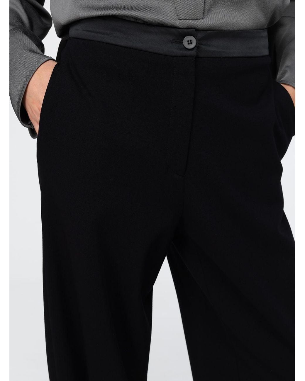 Emporio Armani Black Trousers