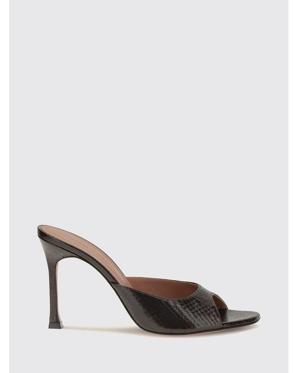 AMINA MUADDI Brown Heeled Sandal