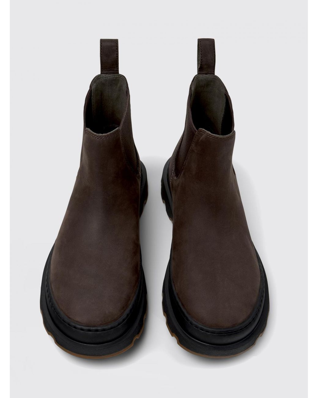 Camper Brown Brutus+ Nubuck Ankle Boot