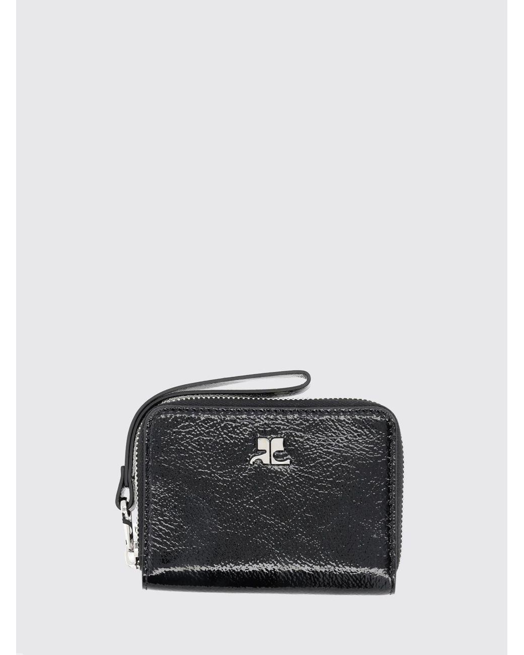 Courreges Black CourrÈ Ges Wallet