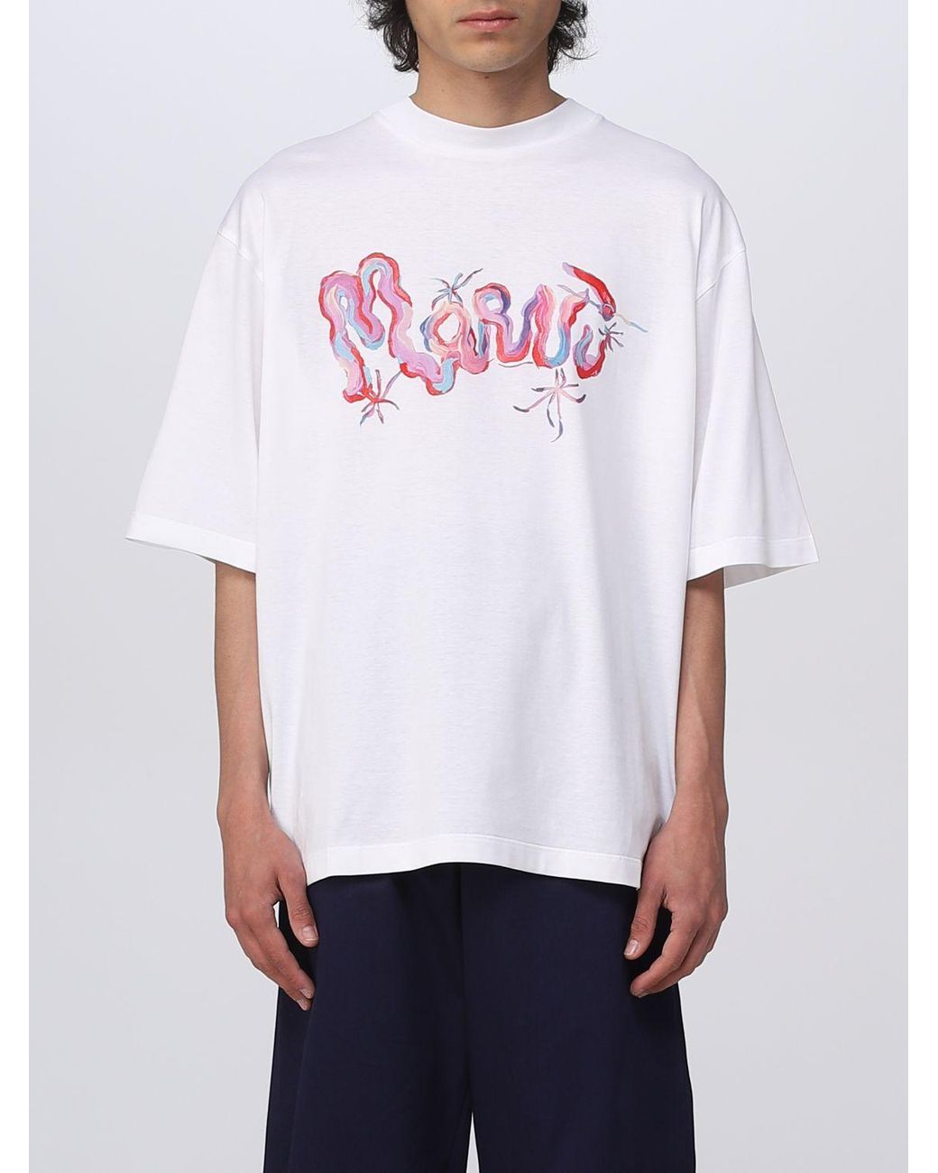 Marni T shirt in White for Men Lyst