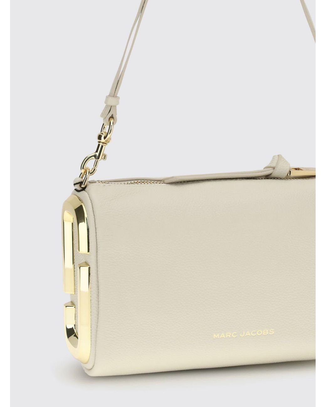 Marc Jacobs Natural The Snapshot Leather Bag