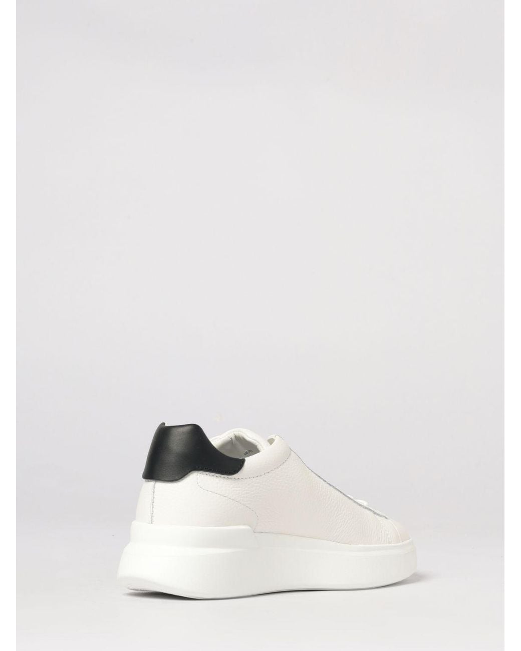 Hogan Natural H580 Hammered Leather Sneakers for men