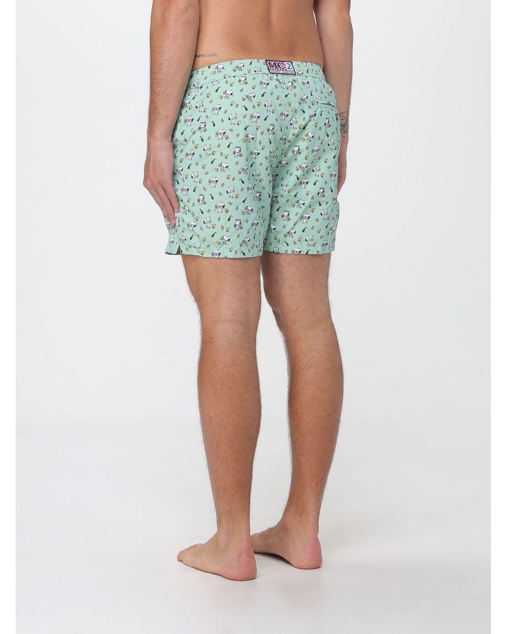 Mc2 Saint Barth Green Swimsuit for men