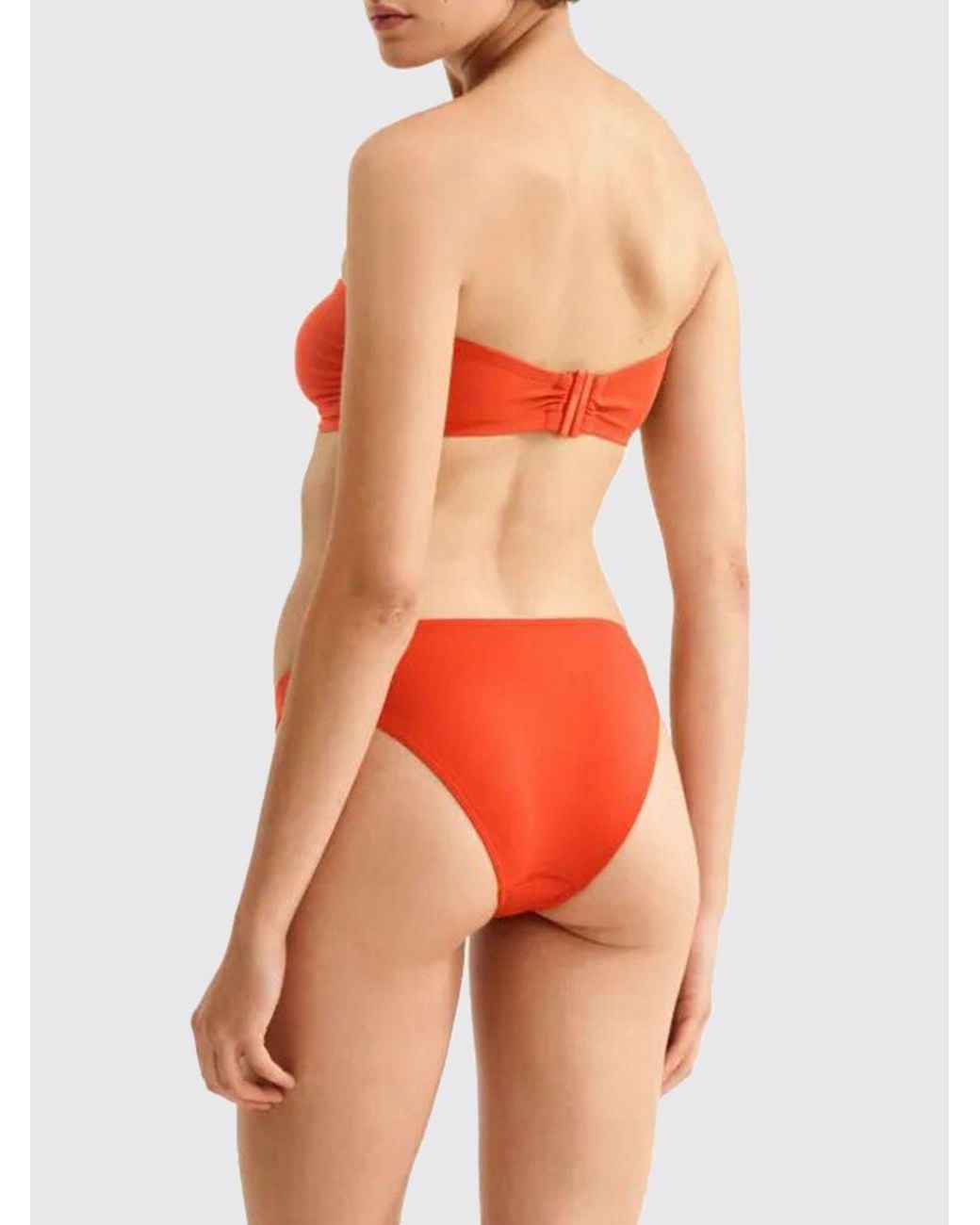 Eres Orange Ultra Polyamide Bikini Top