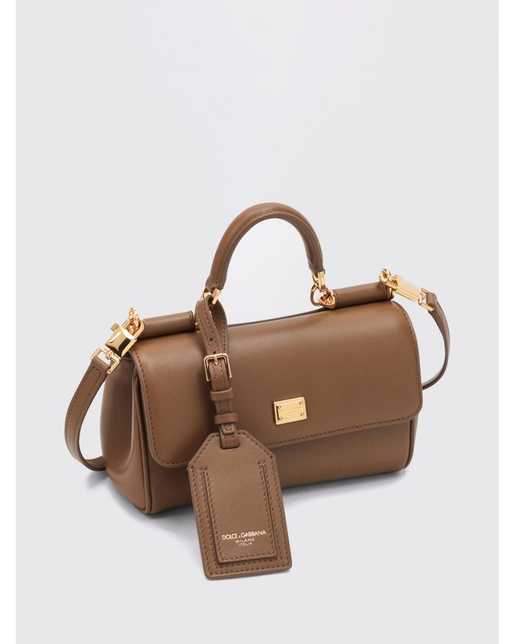 Dolce & Gabbana Brown Dolce &Amp Gabbana My Sicily Mini Handbag