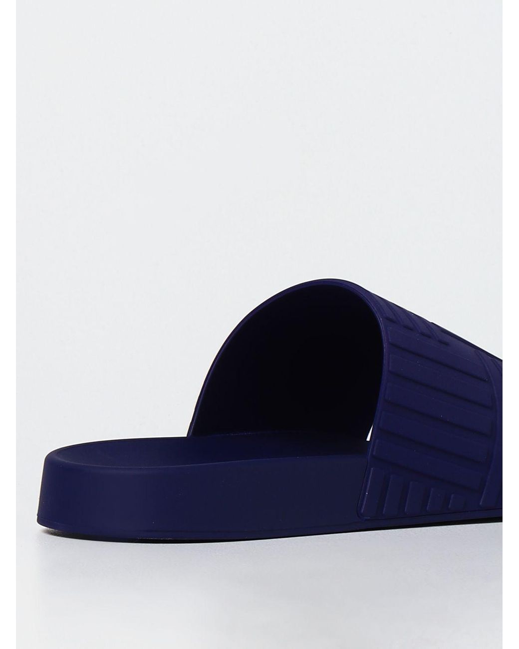 喜ばれる誕生日プレゼント Bottega Veneta Light blues rubber slippers サンダル  サイズを選択してください:IT44(29cm以上) - www.oroagri.eu