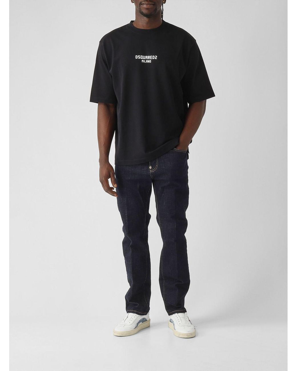 DSquared² Blue Slim Fit Stretch Denim Jeans for men