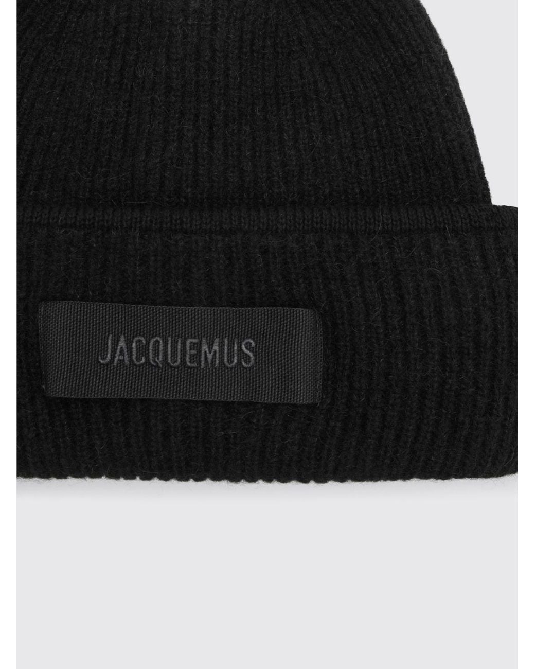Jacquemus Black Hat for men
