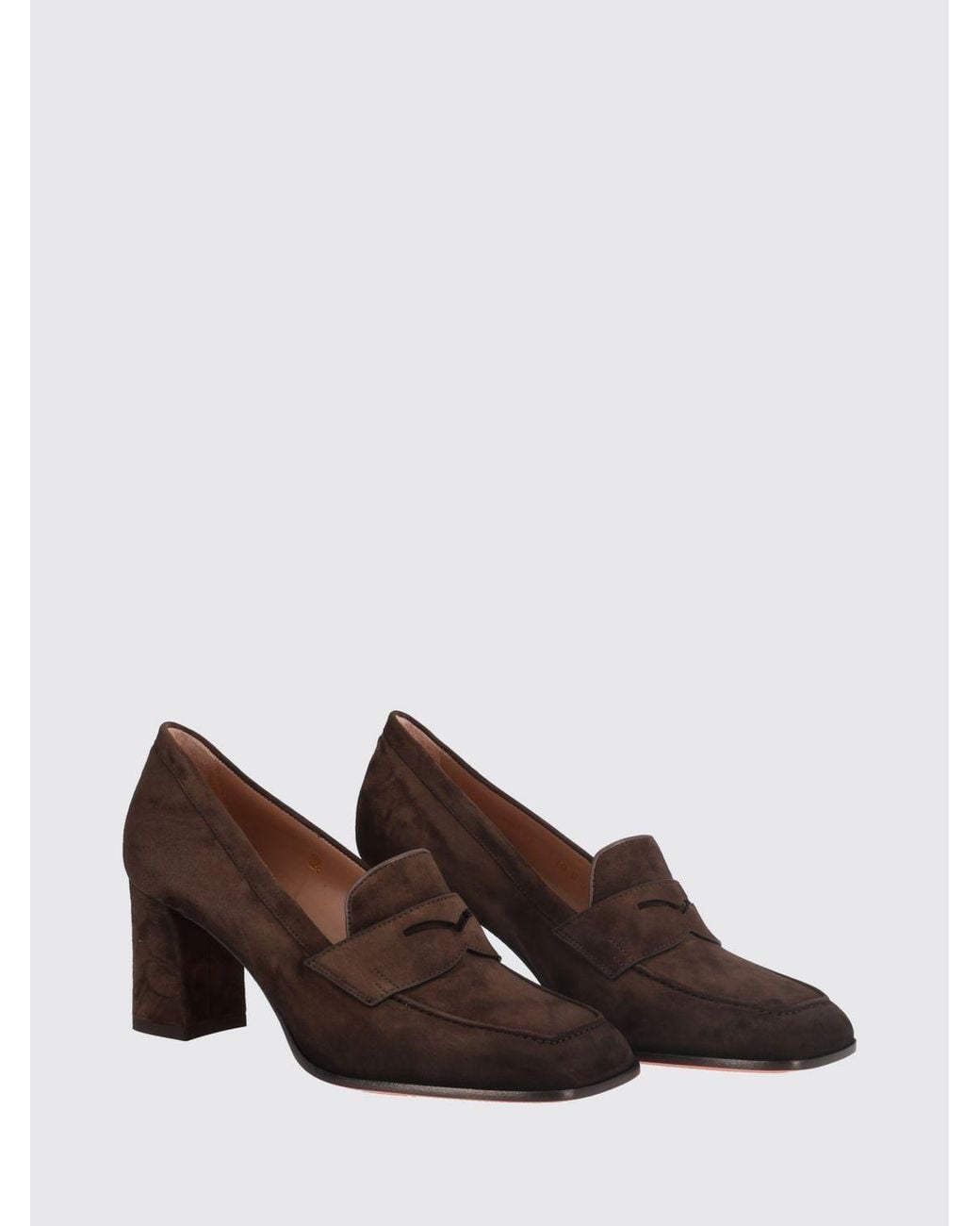 Santoni Brown Absatzschuhe Damen