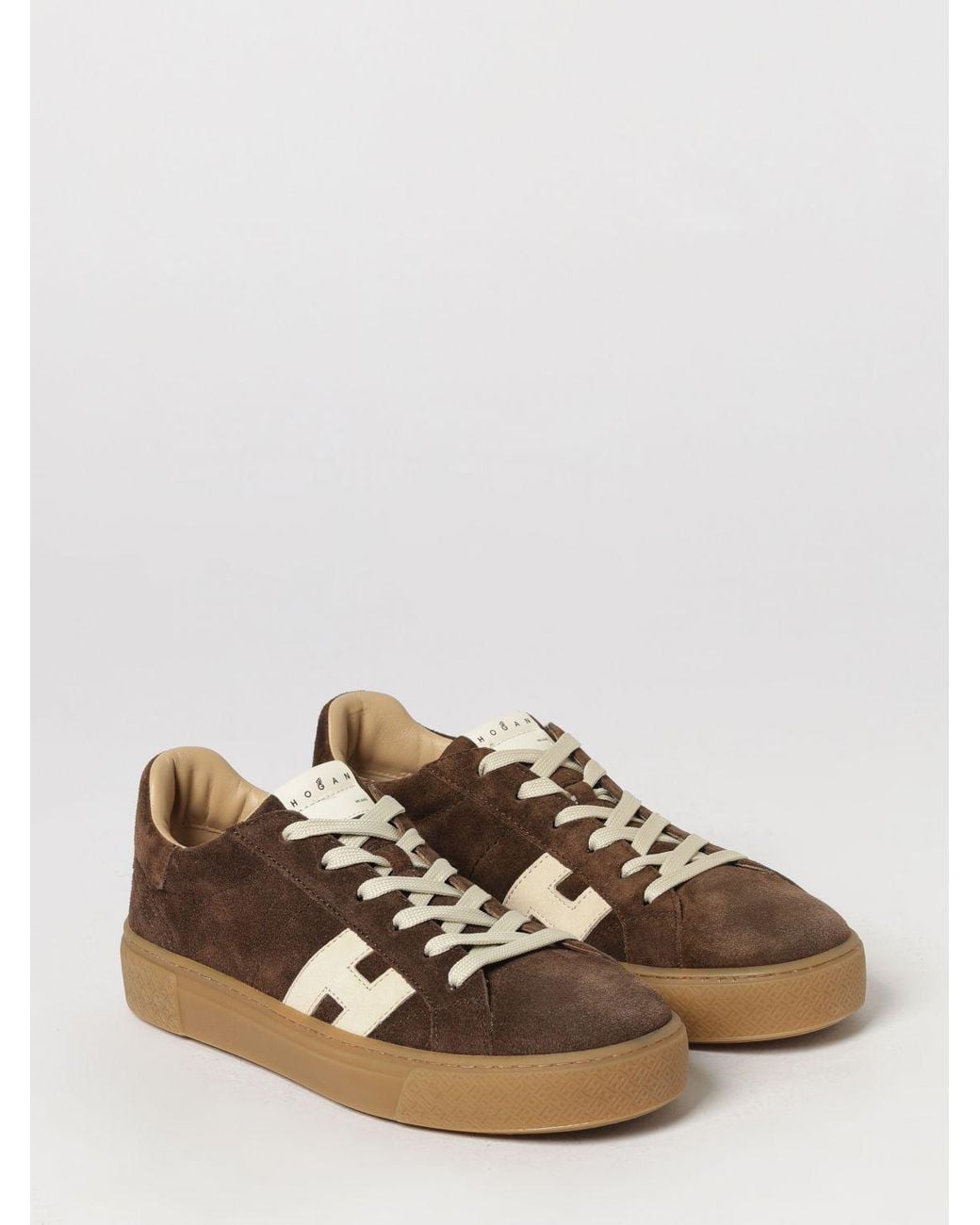 Hogan Brown H705 Sneakers for men