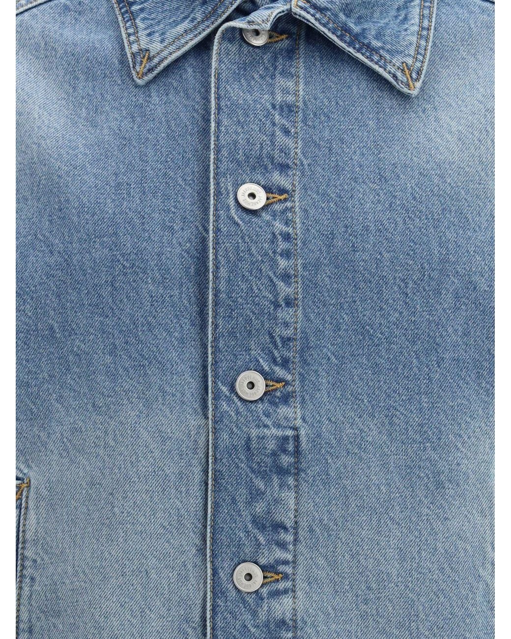 Jacquemus Blue Denim Jacket for men