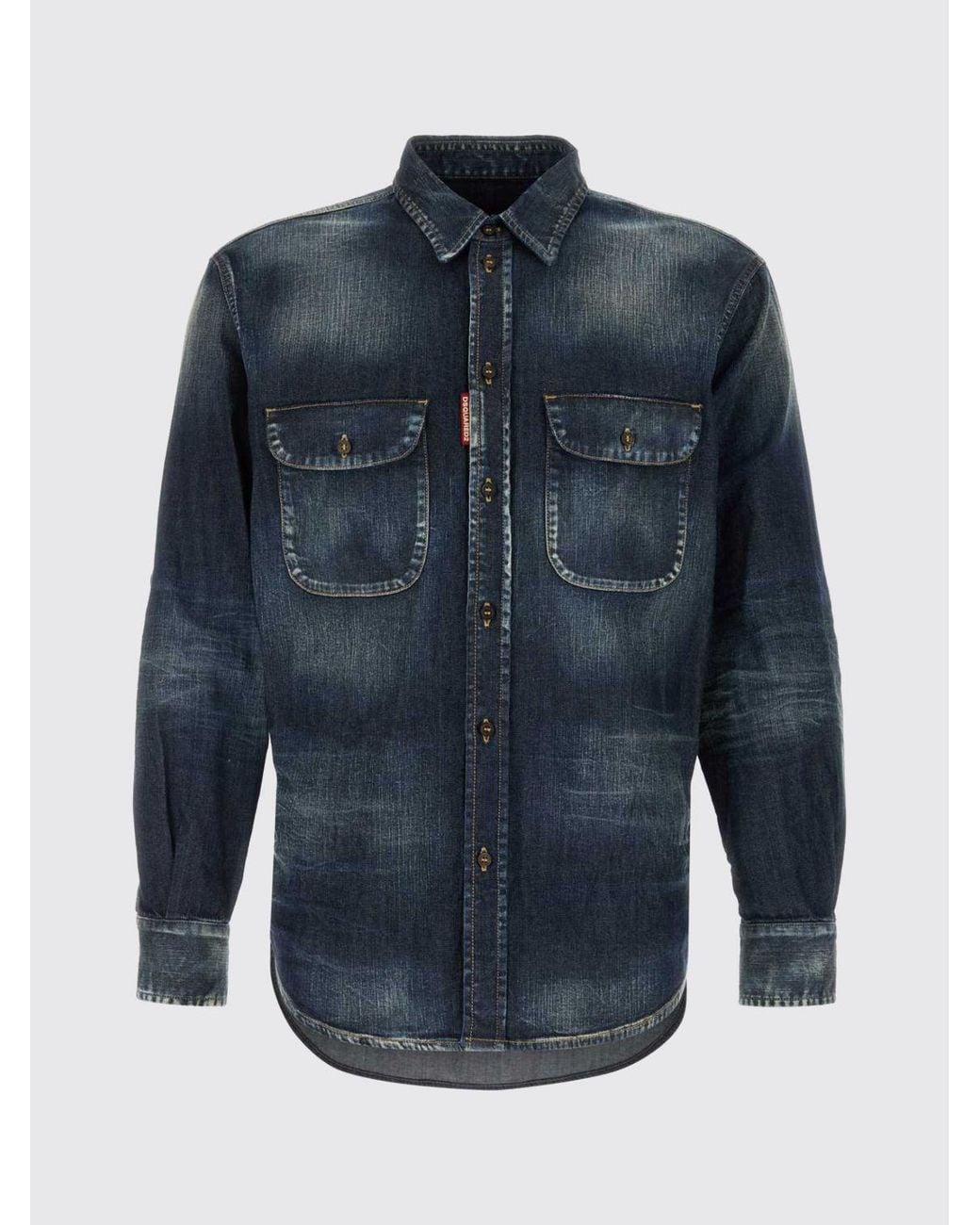 Camicia di DSquared² in Blue da Uomo