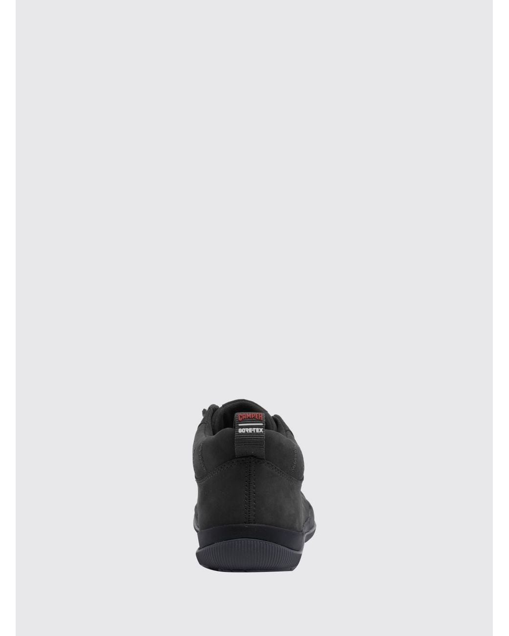 Camper Black Peu Pista Gore-Tex Slip-On Sneakers With Elastic Laces for men