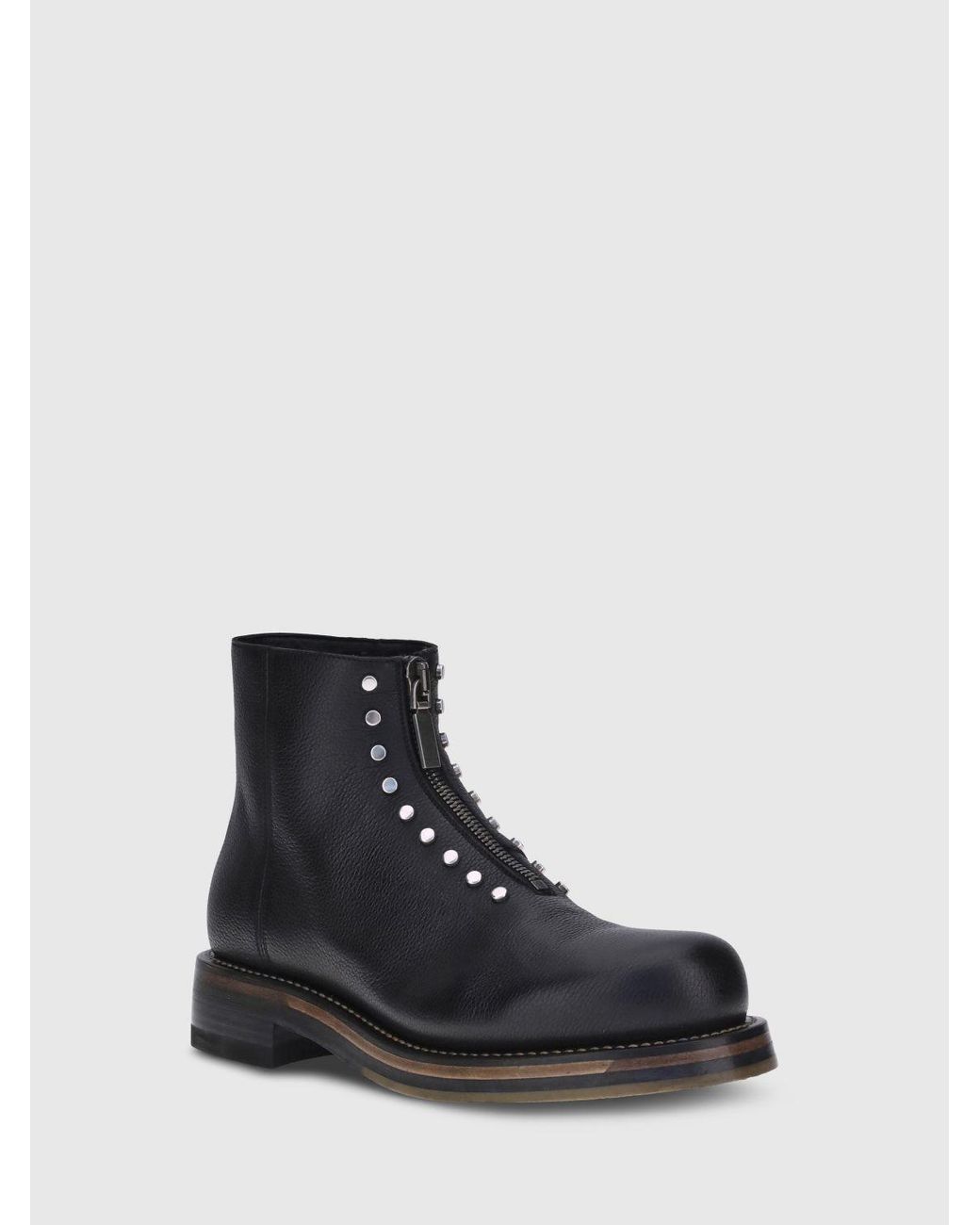 McQueen Blue Boots for men