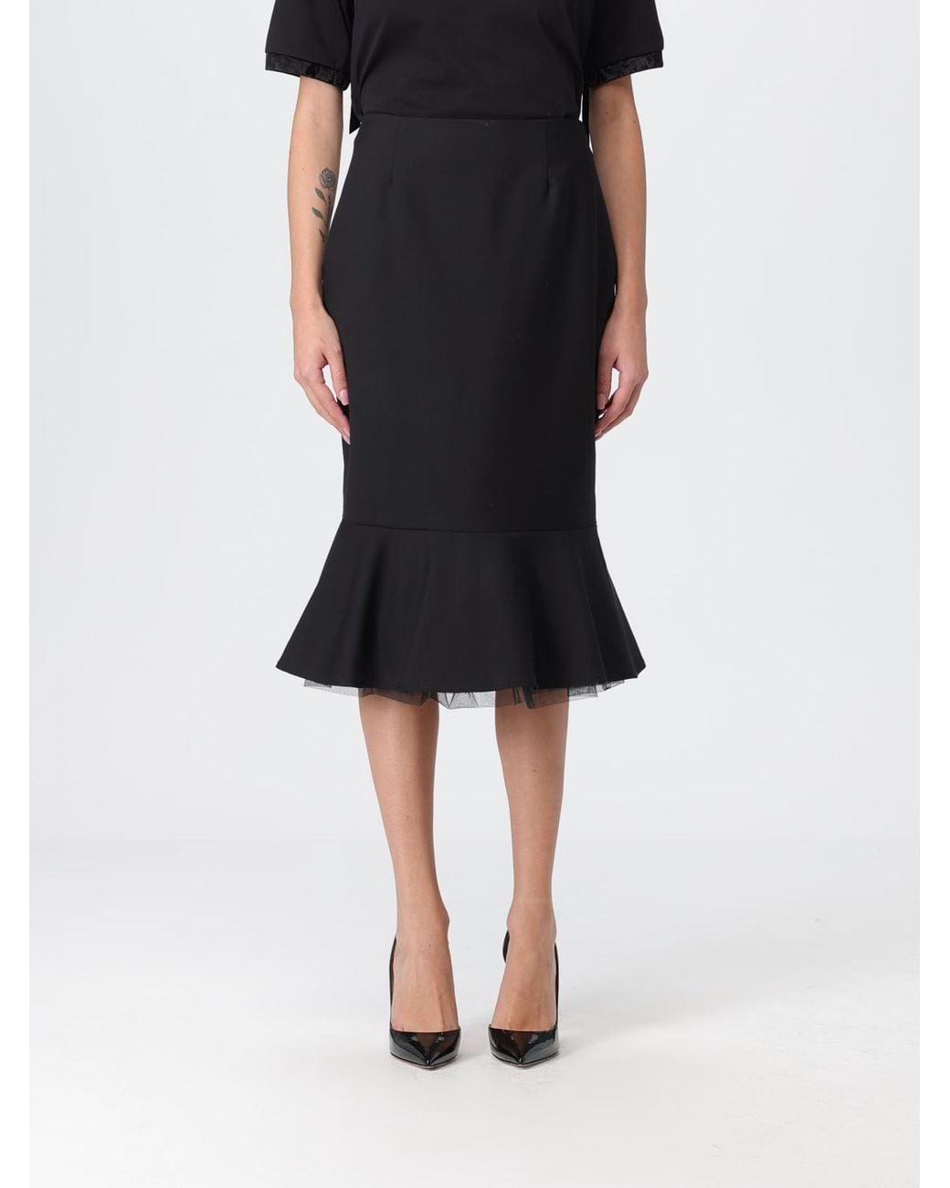 Nina Ricci Black Skirt