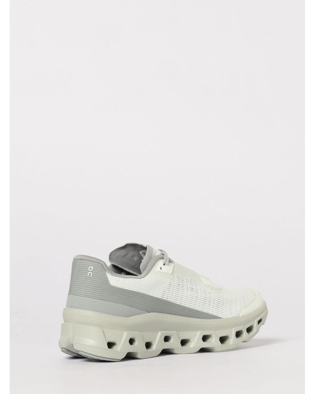 On Shoes Natural On Cloudmonster Void Mesh Sneakers