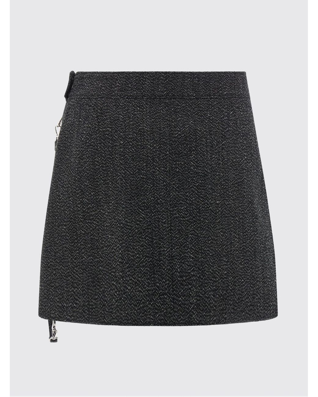 Courreges Black CourrÈ Ges Skirt