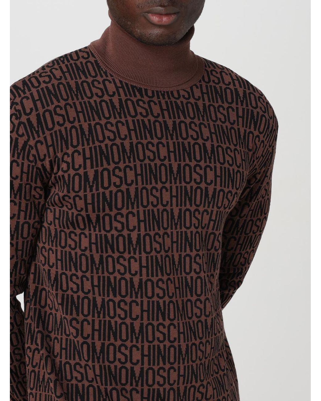 Moschino Couture Brown Sweater for men