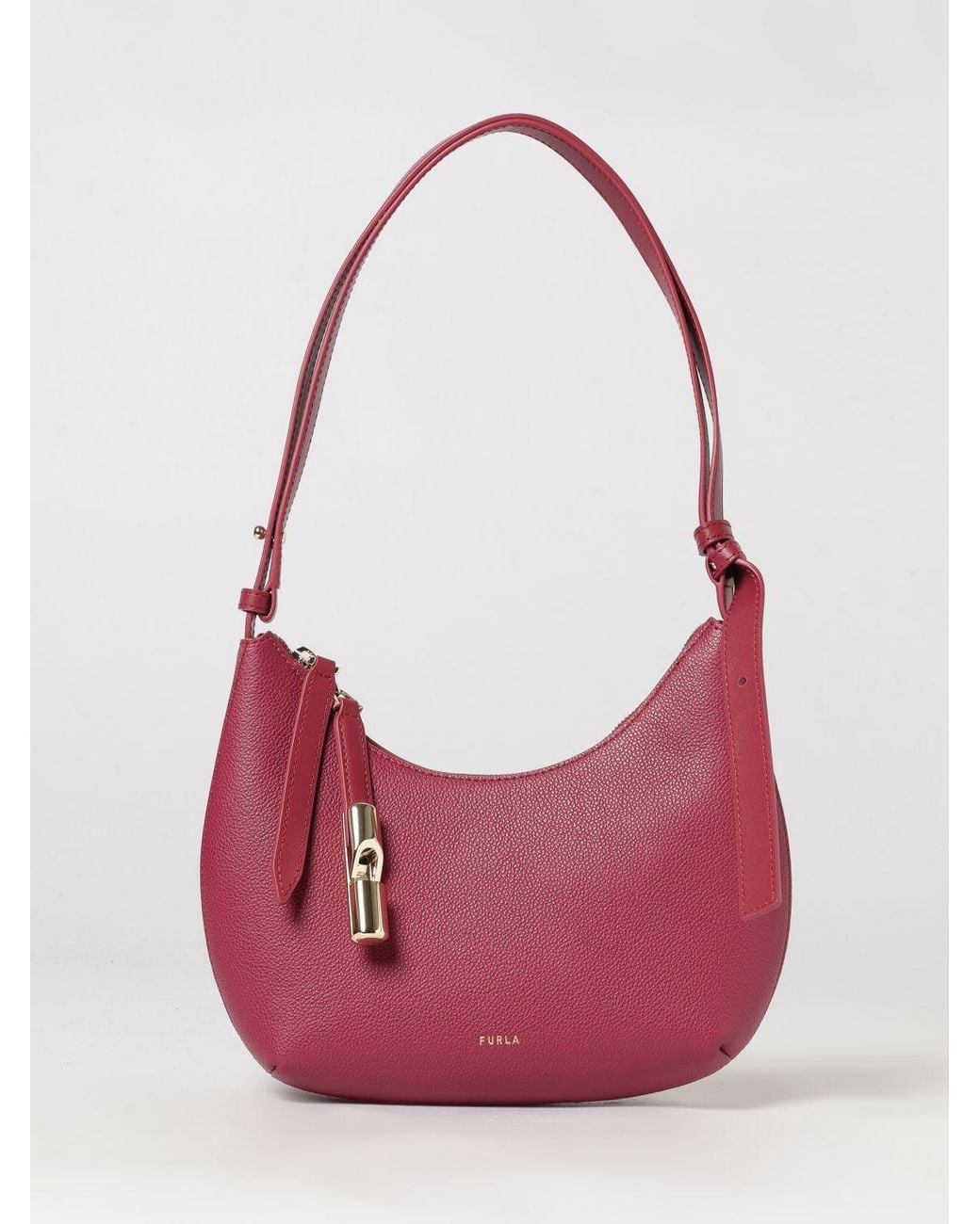 Furla Pink Hobo Bag