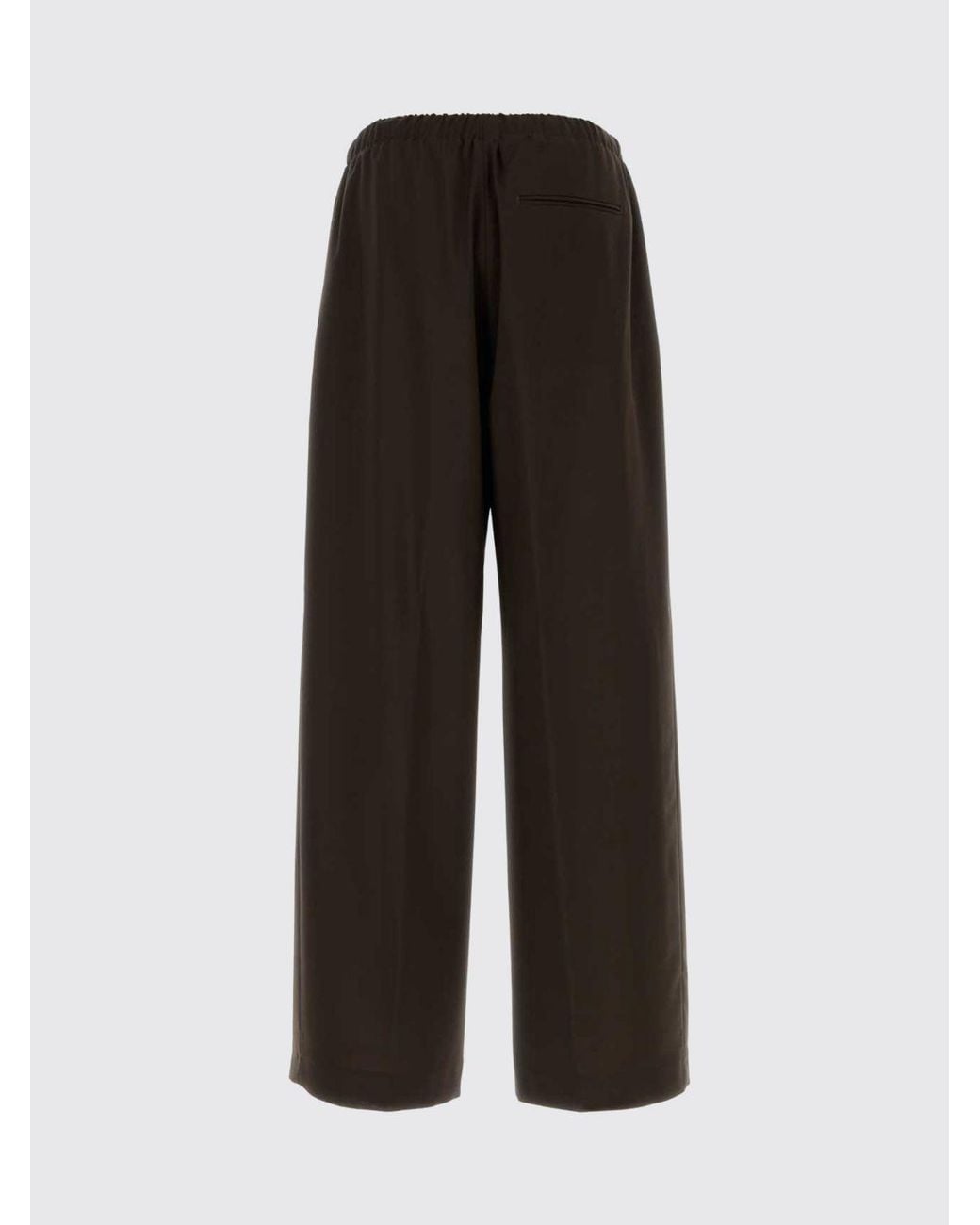 HUGO Black Wide Leg Trousers for men