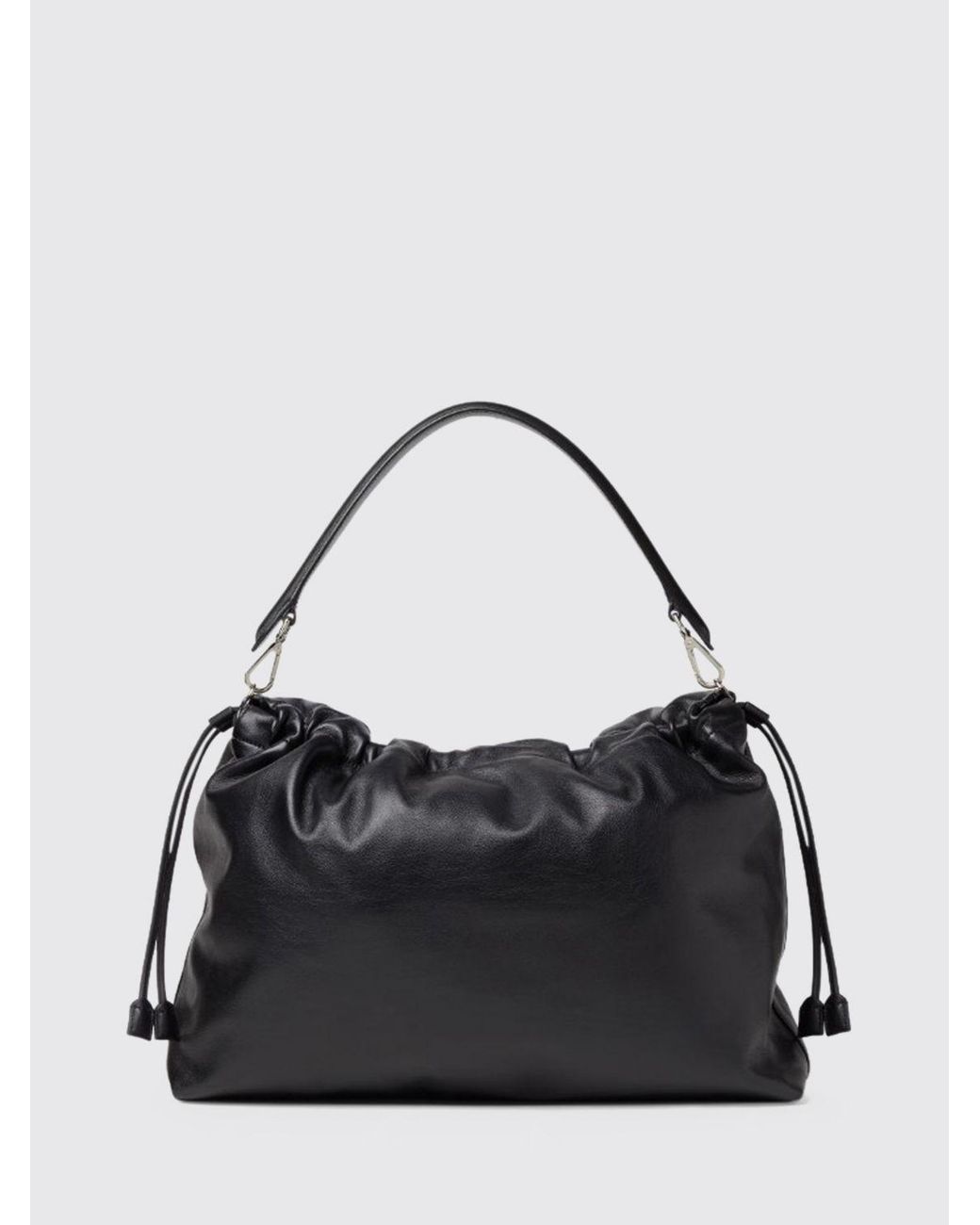 Fendi Black Flux Maxi Messenger Leather Bag for men