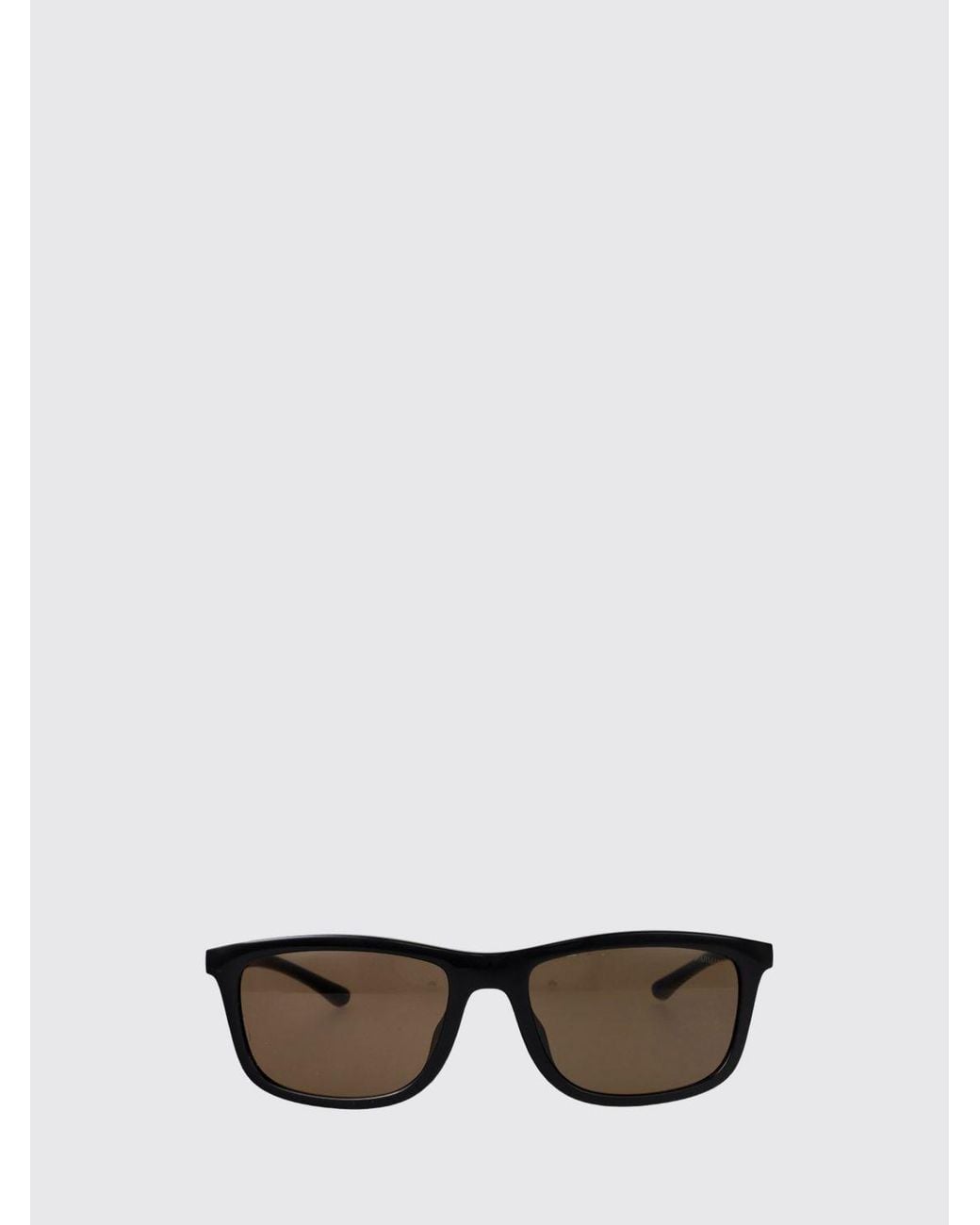 Emporio Armani Brown Aviator Sunglasses for men