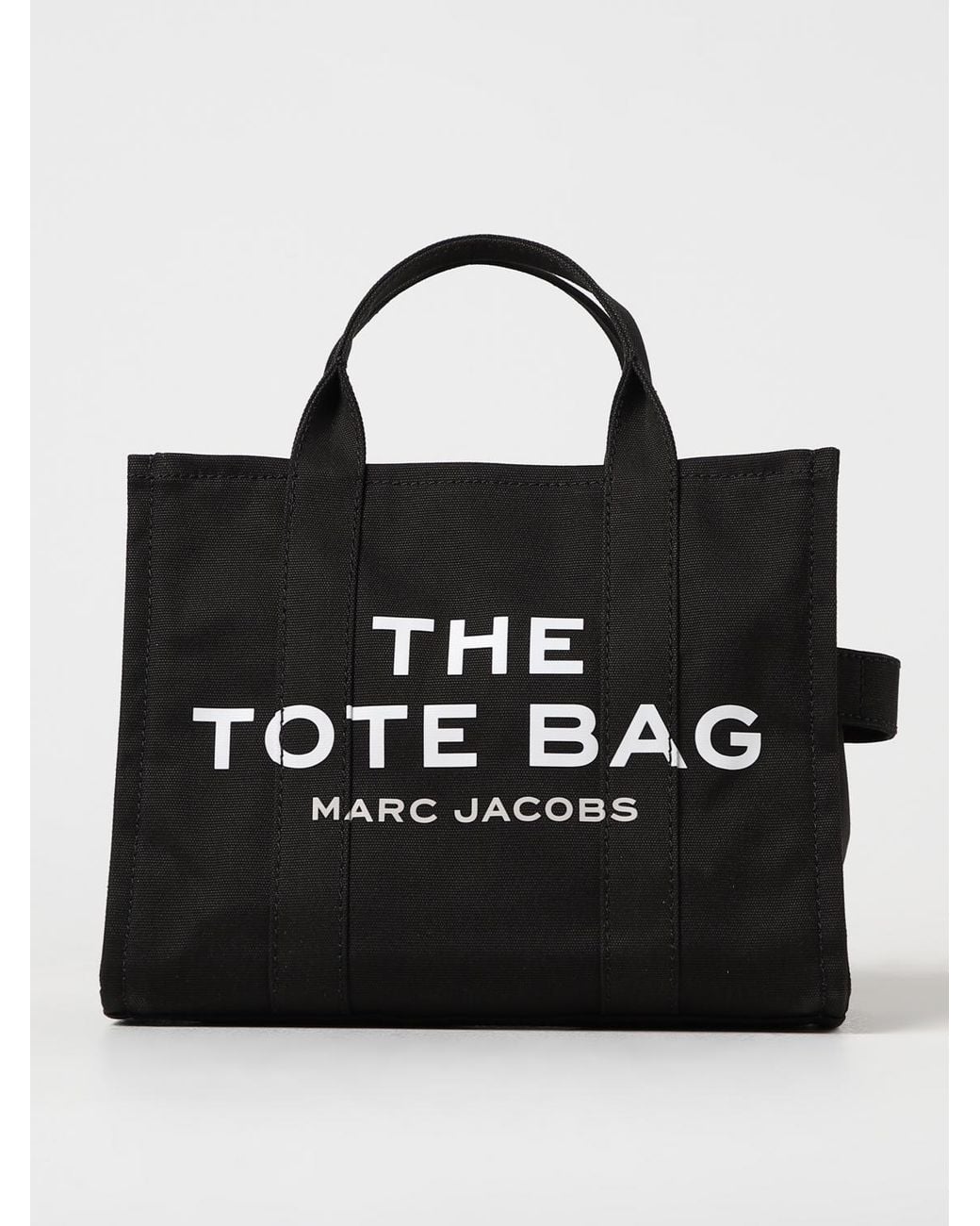 Marc Jacobs Black The Medium Tote Bag In Canvas