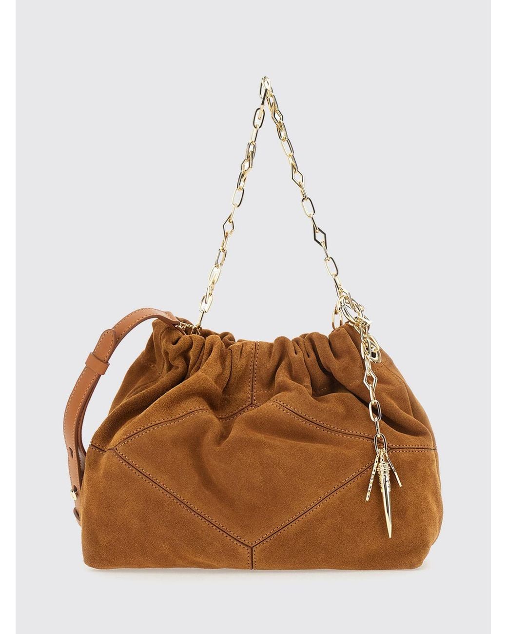 Ba&sh Brown Shoulder Bag