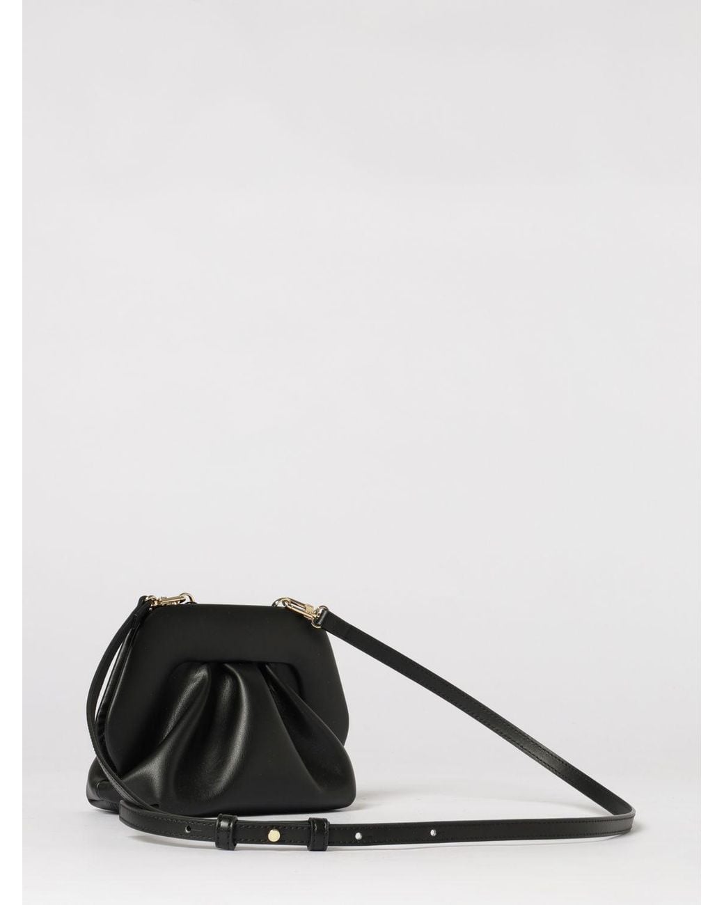THEMOIRÈ Black Themoir&Egrave Bios Vegan Leather Clutch