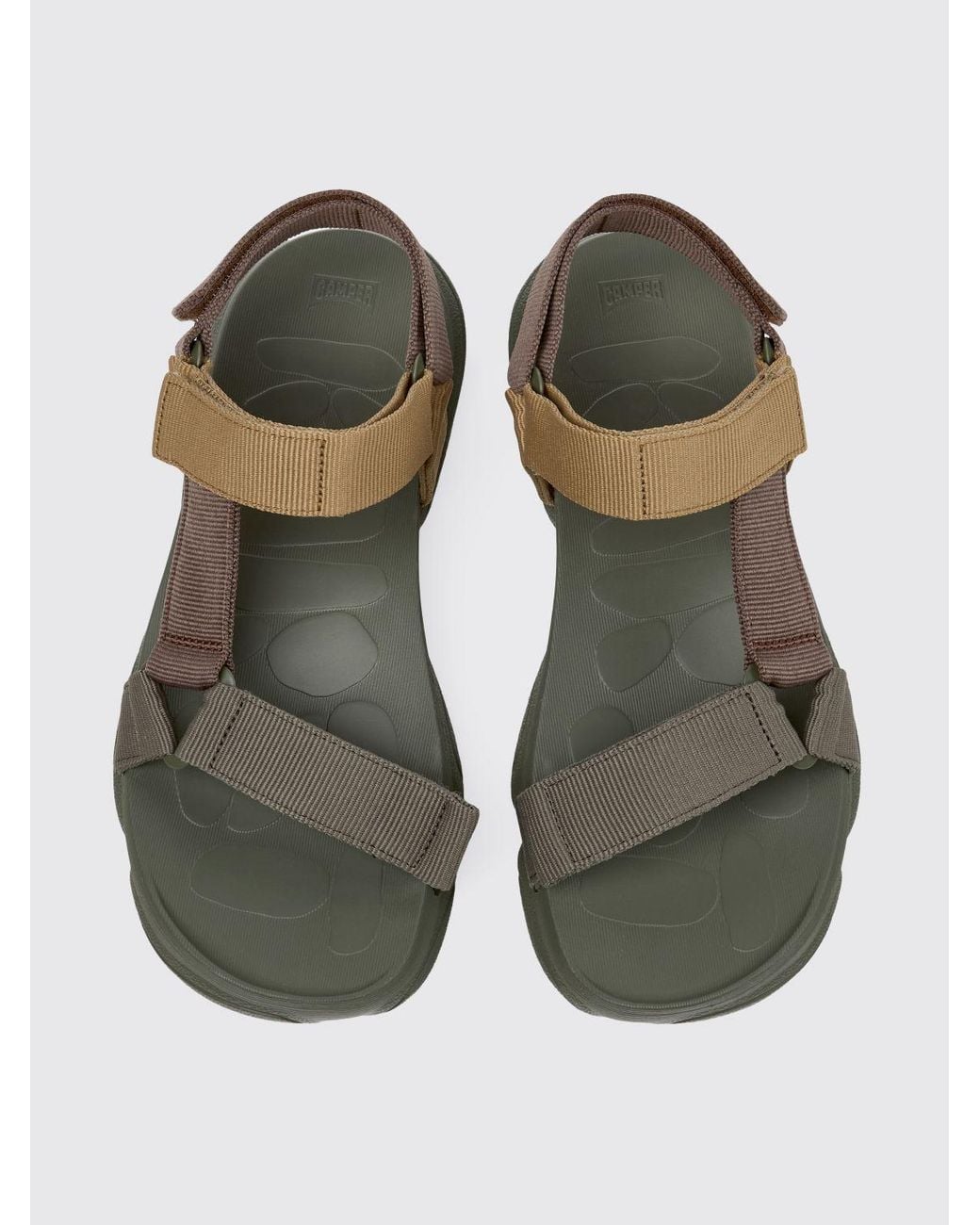 Camper White Karst Recycled Fabric Sandal for men