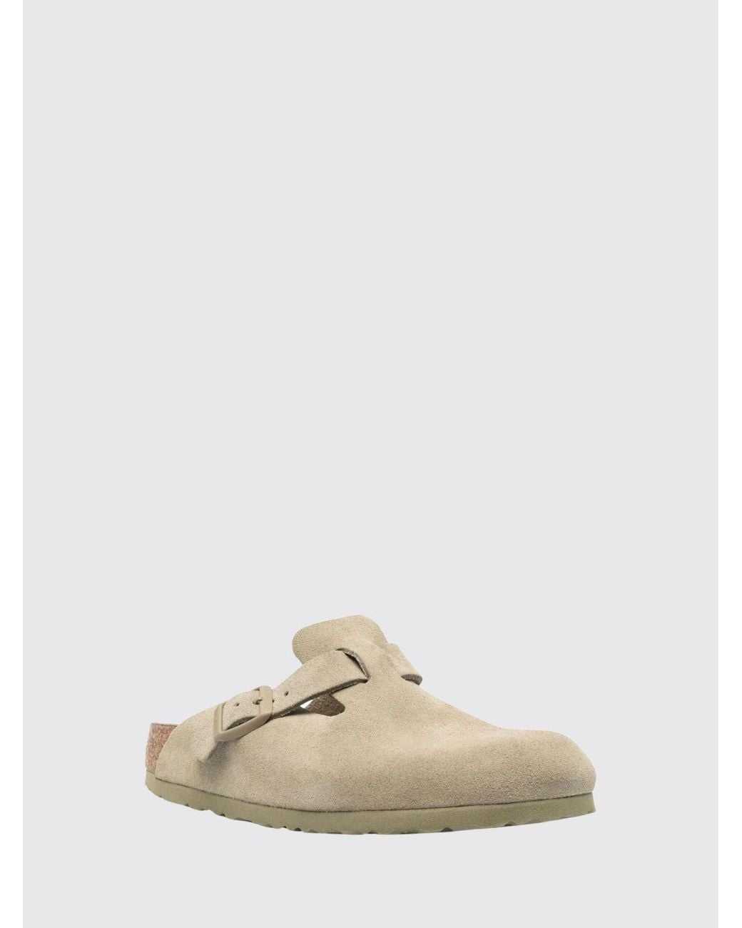 Birkenstock White Heeled Sandal