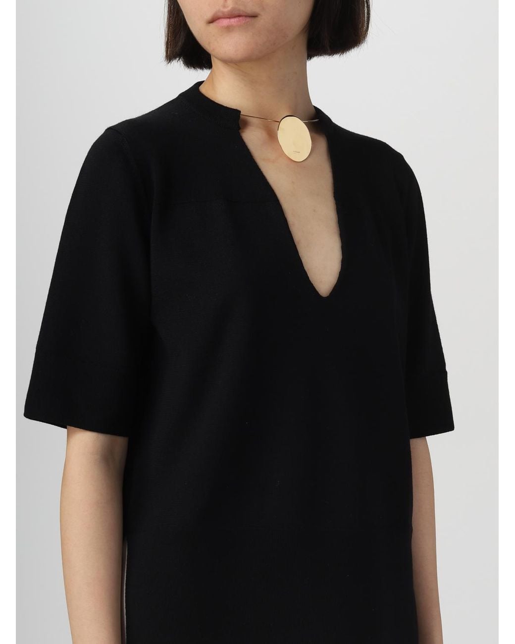 Jil Sander Black Sweater