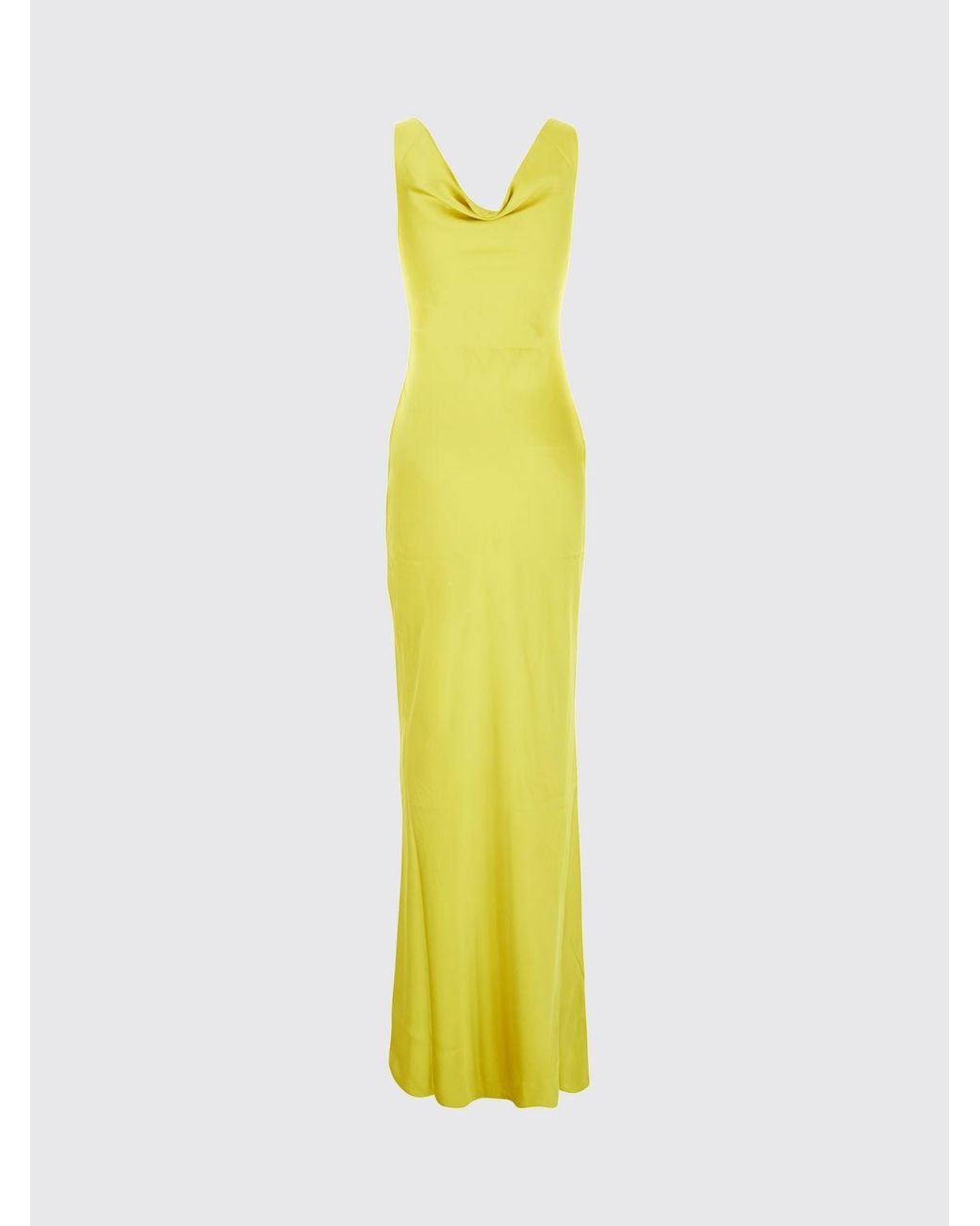 Norma Kamali Yellow Dress