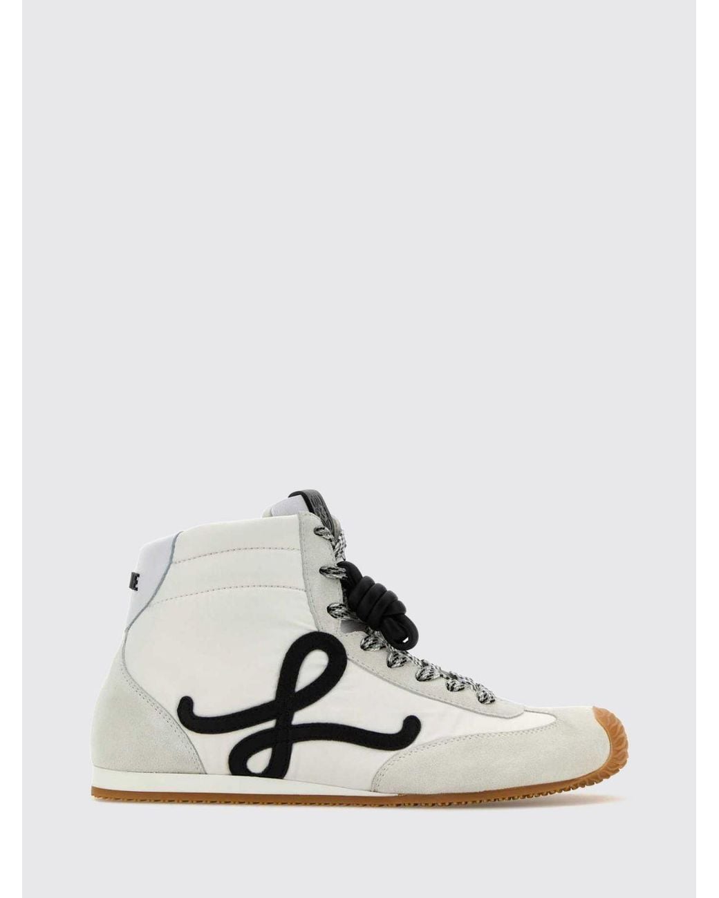 Loewe White Ballet Runner 2.0 High-Top Trainers
