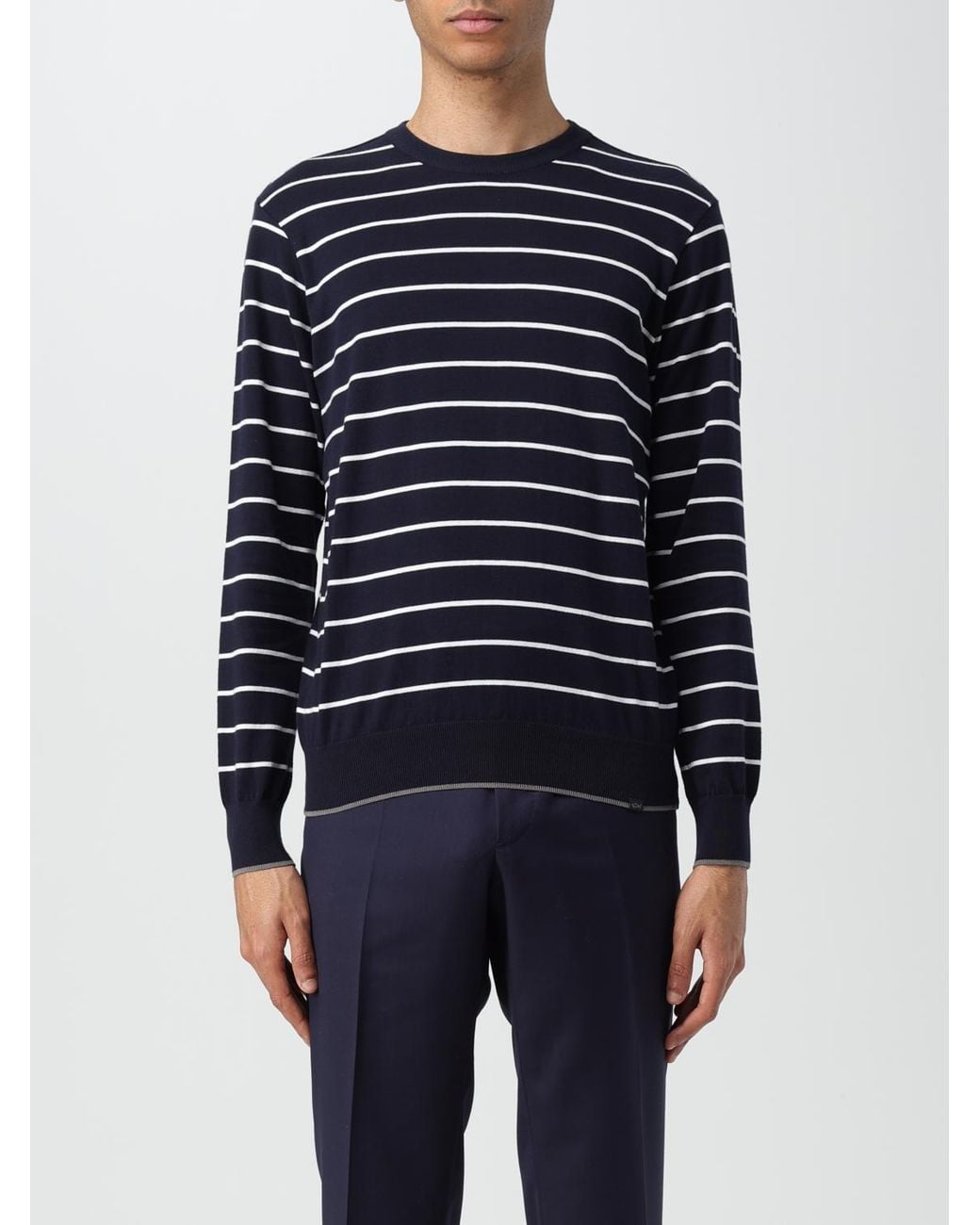 Paul & Shark Blue Sweater for men