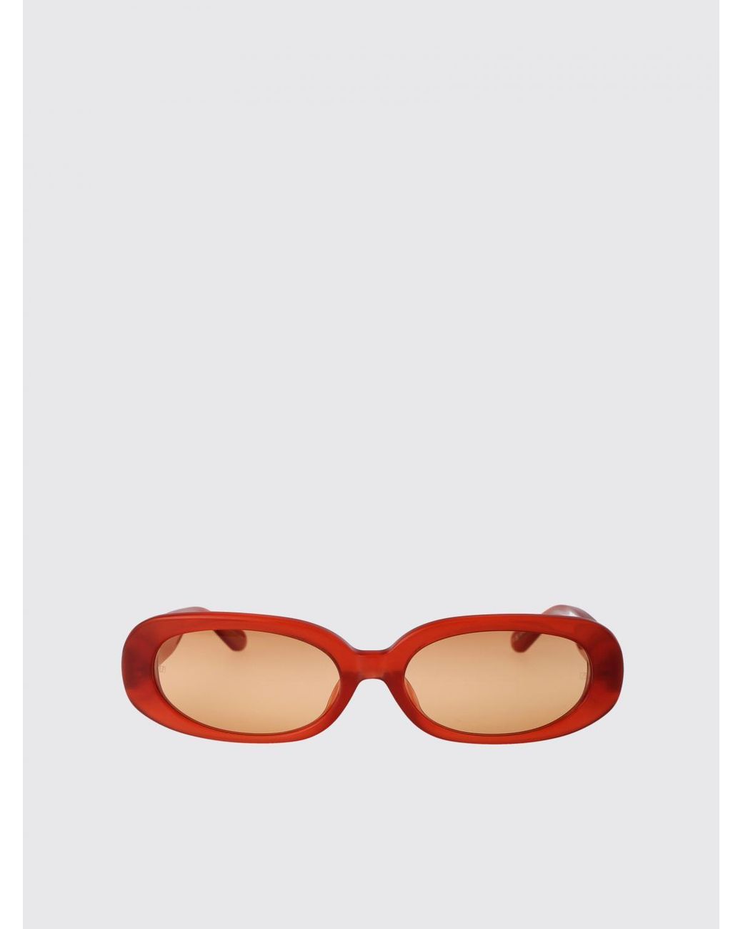 Linda Farrow Pink Cara Acetate Sunglasses