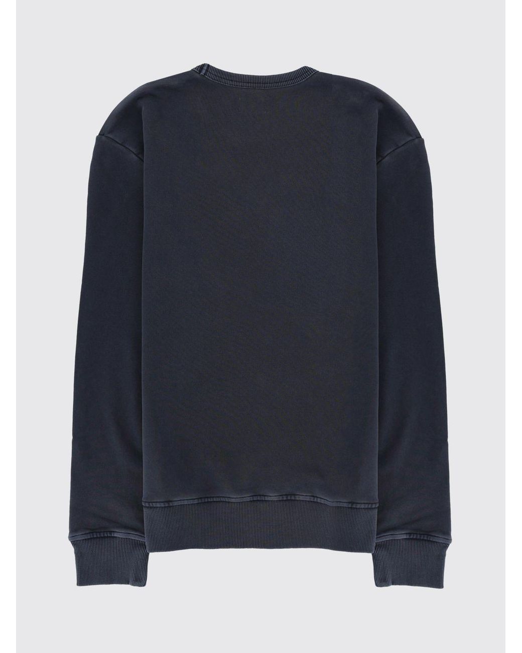 Fay Blue Cotton Crew Neck Sweatshirt for men