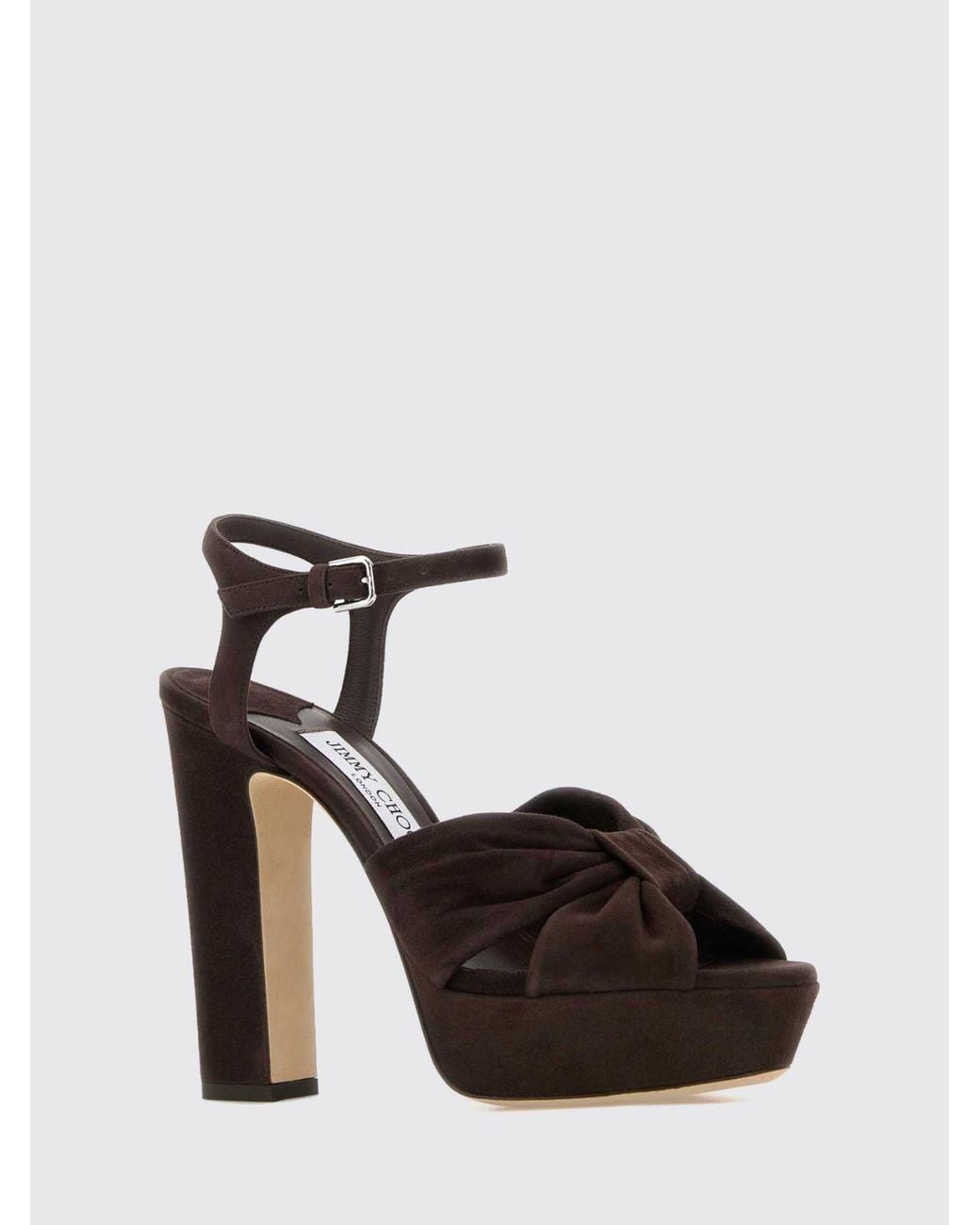 Jimmy Choo Brown Heeled Sandal