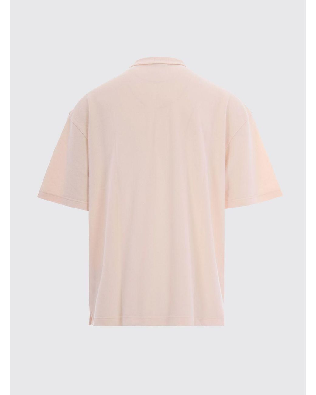 Maison Kitsuné Pink Maison Kitsun&Eacute Polo Shirt for men