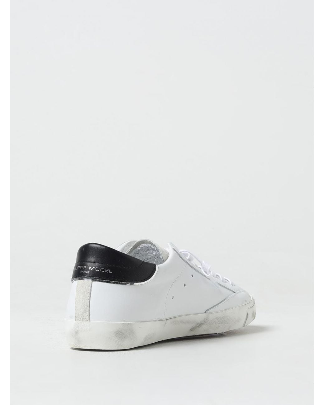 Philippe Model Prsx Sneaker Aus Used-Leder in White für Herren