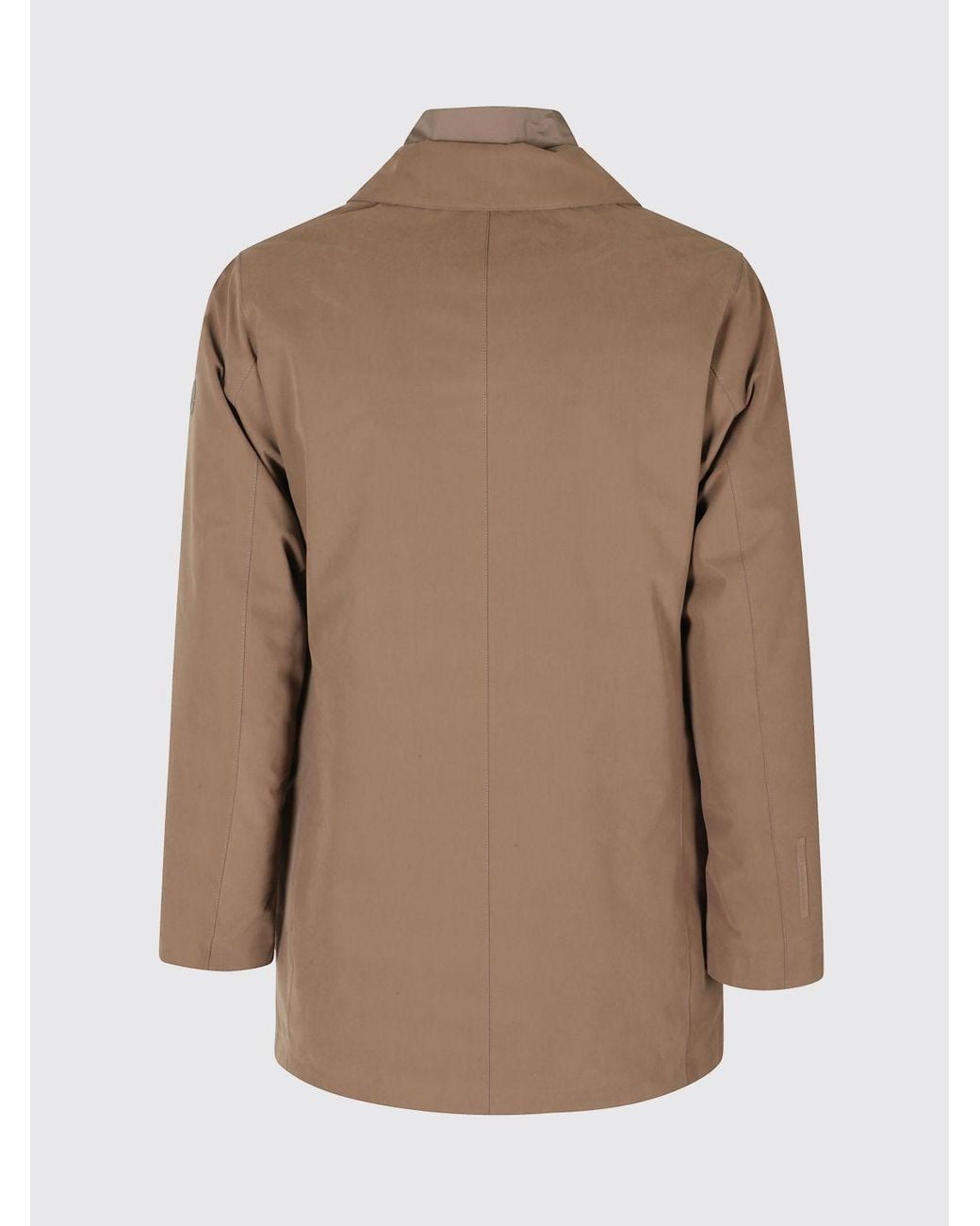 People Of Shibuya Brown Short Parka for men
