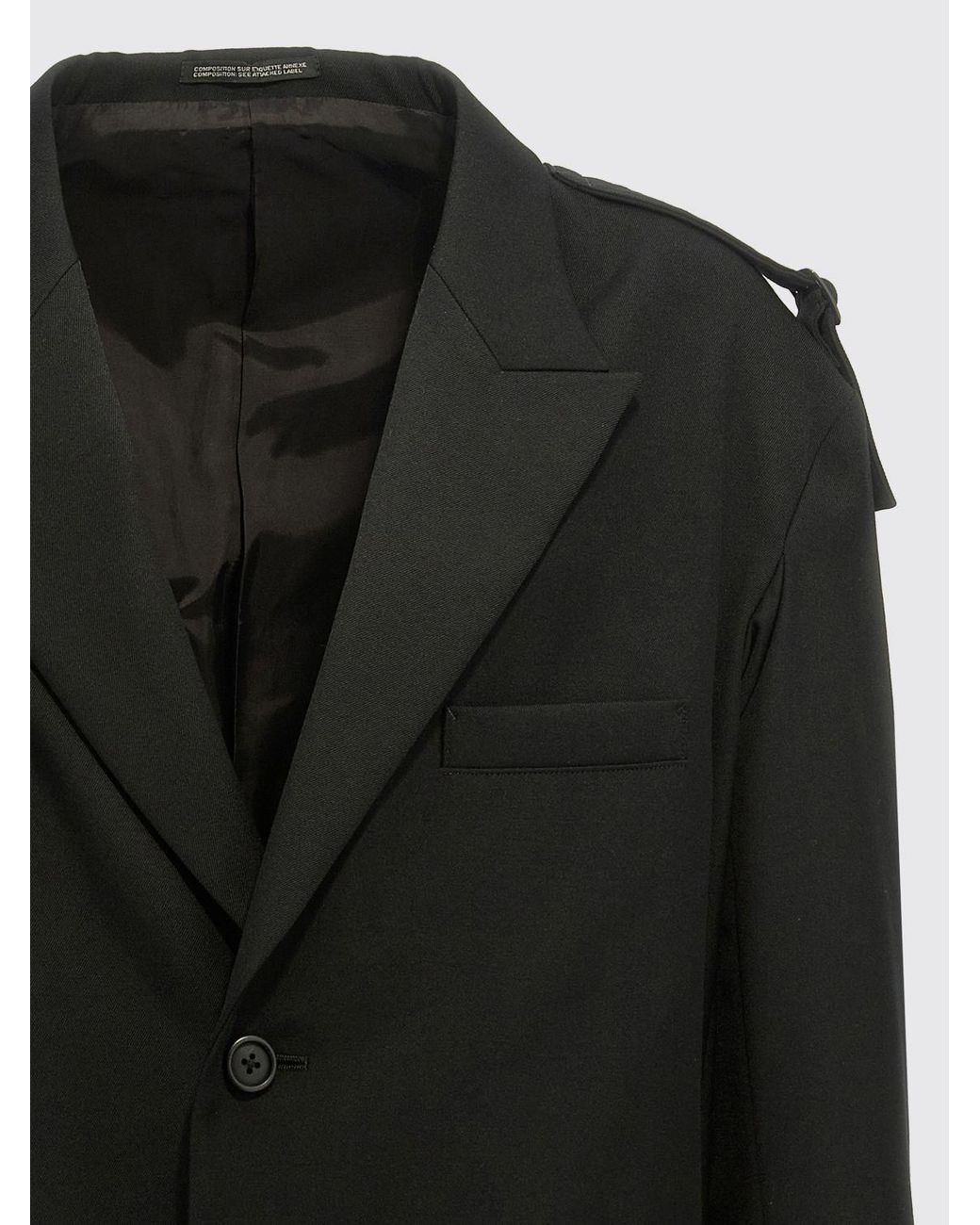 Yohji Yamamoto Black Jacket for men
