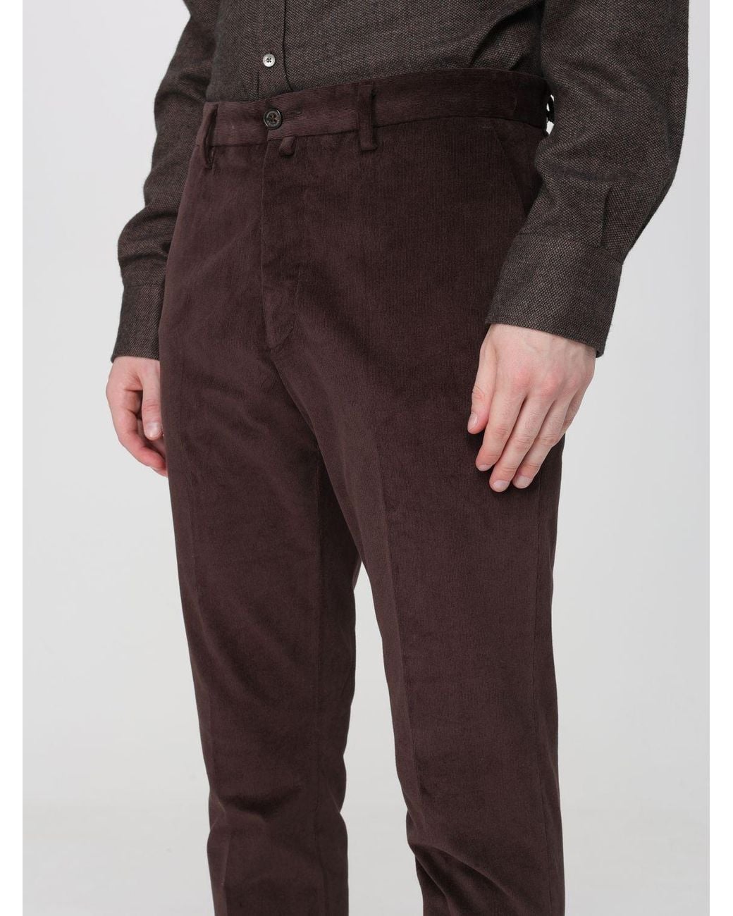Brooksfield Brown Pants for men