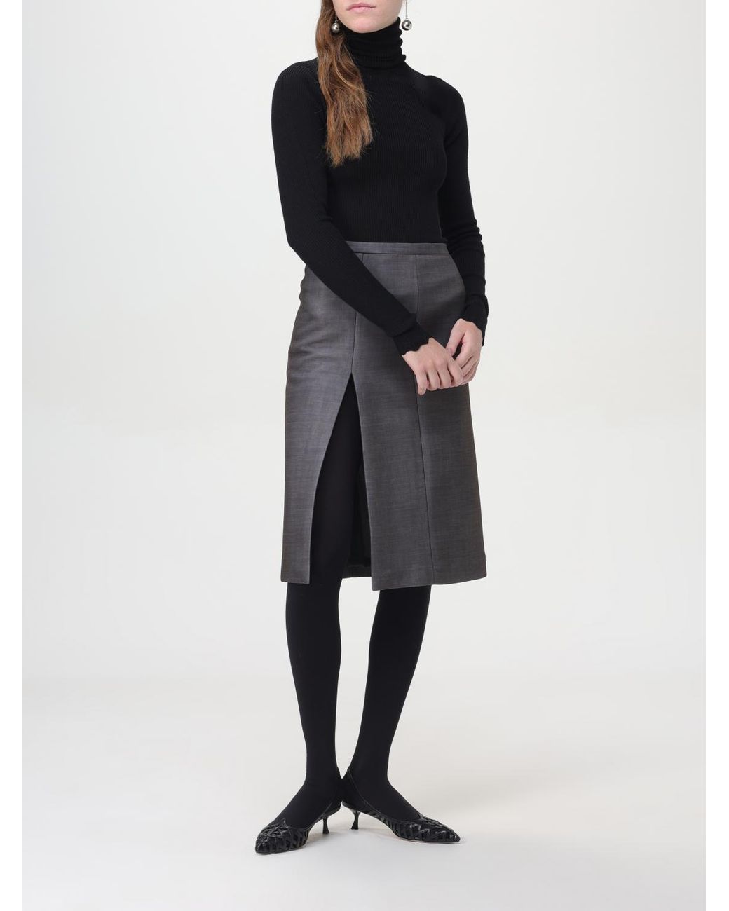 Philosophy Di Lorenzo Serafini Black Skirt