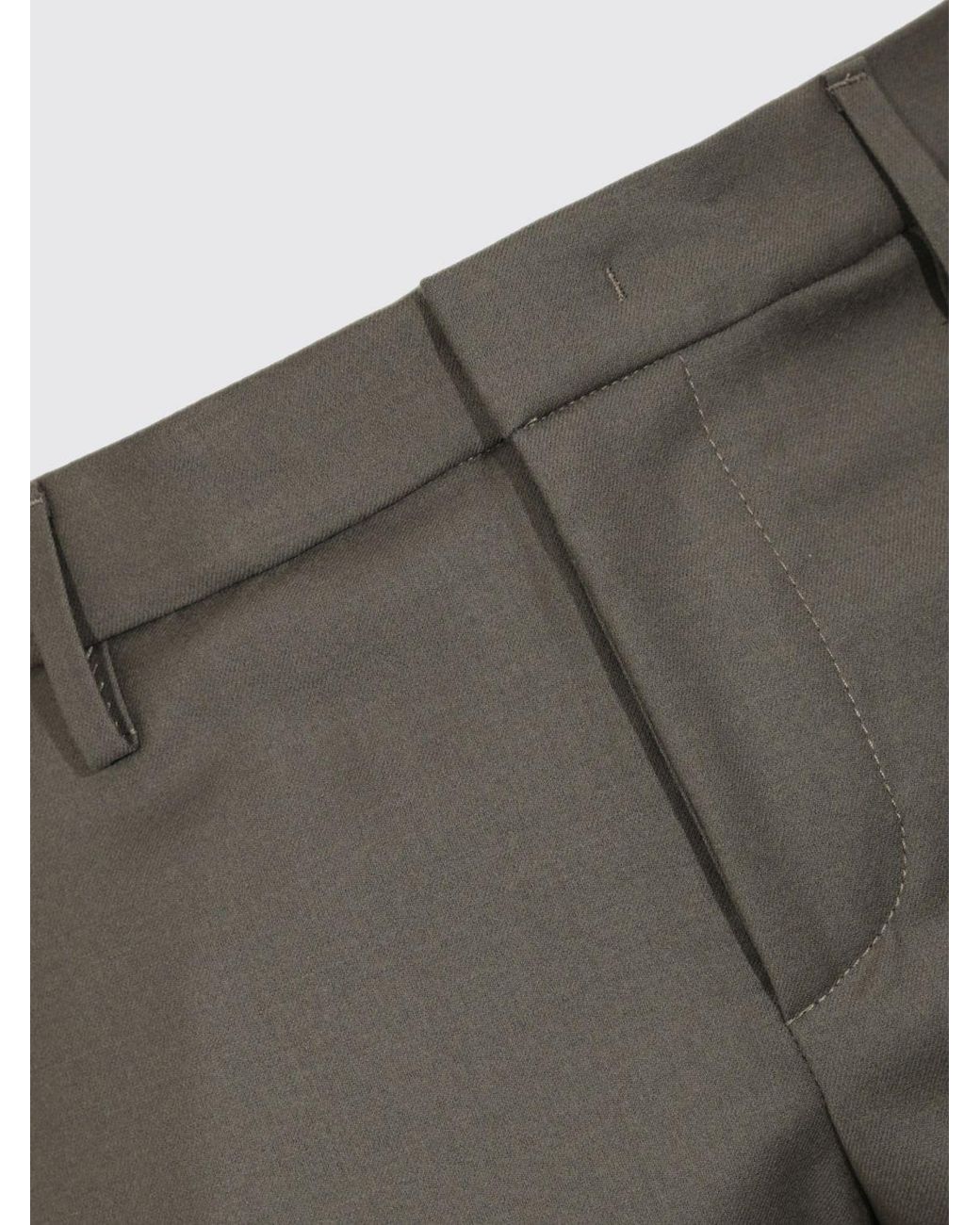 Dondup Gray Gaubert Slim Fit Sartorial Pants for men