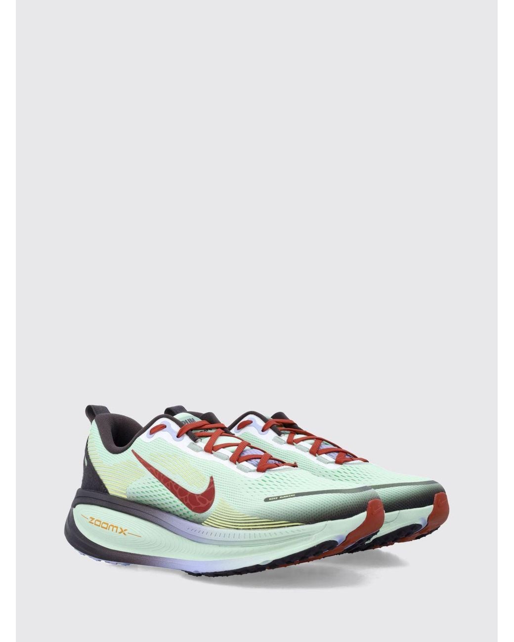 Nike Green Vomero 18 Se Technical Mesh Sneakers With Cushioned Sole And Logo for men