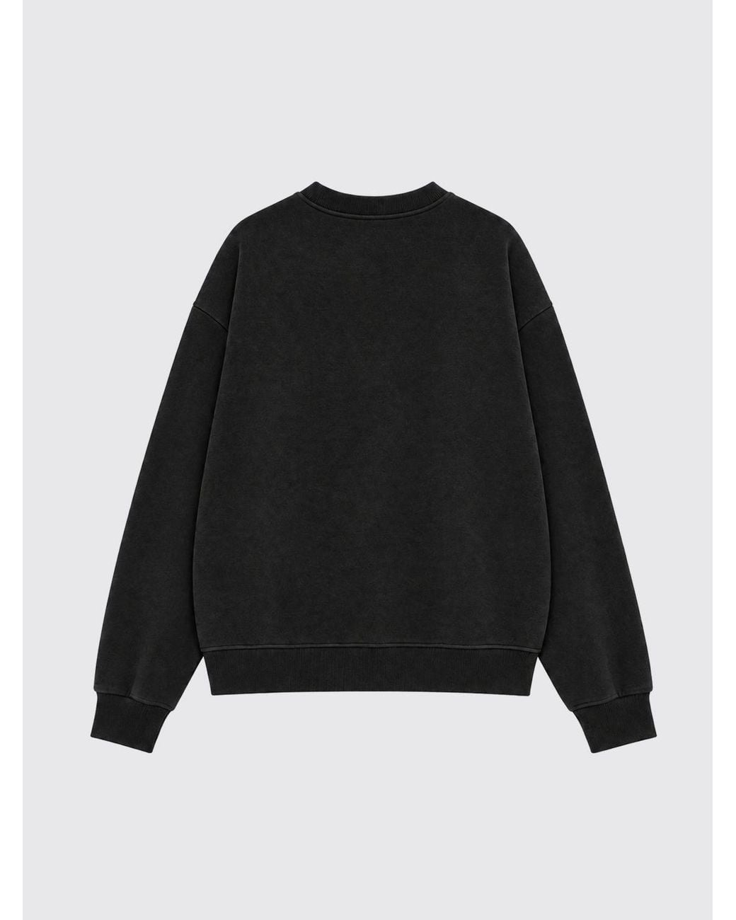 Barrow Blue Relaxed Fit Cotton Crewneck Sweatshirt With Teddy Bear Print for men