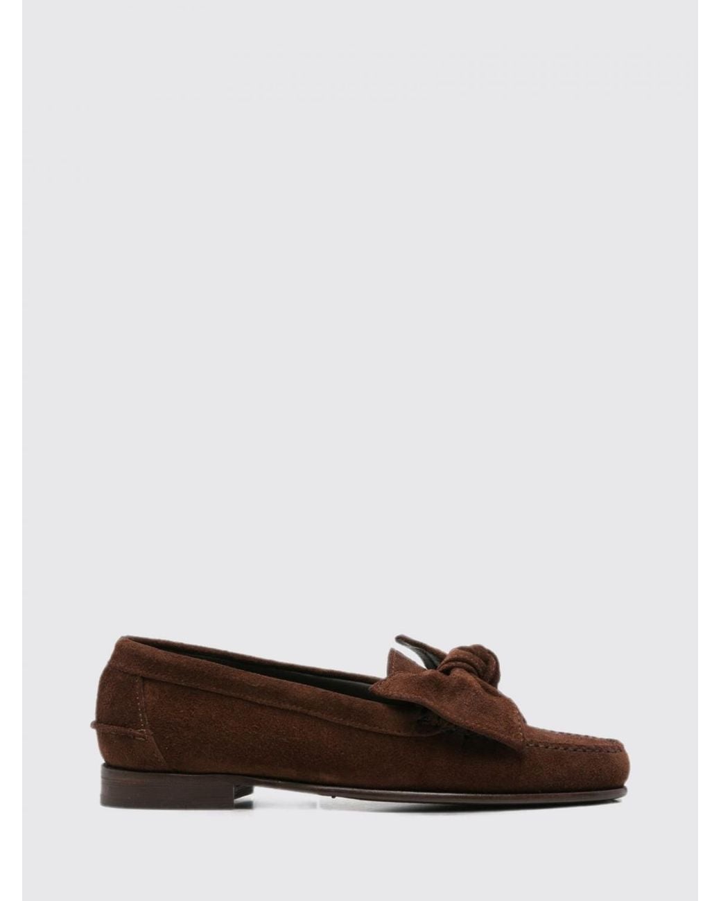 Hereu White Corbati Penny Loafers