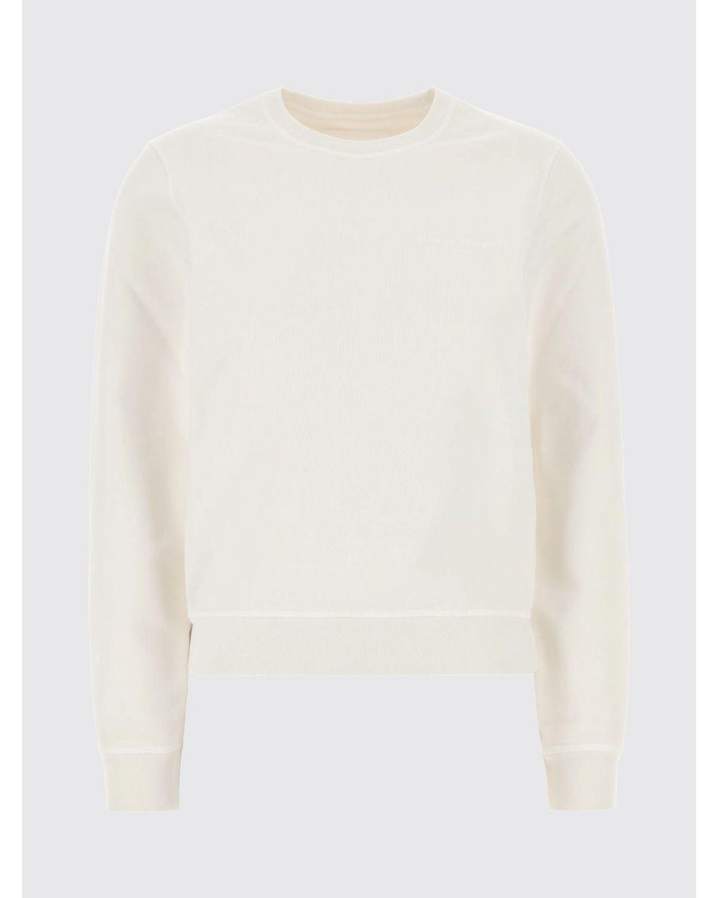 Maison Margiela White Sweatshirt